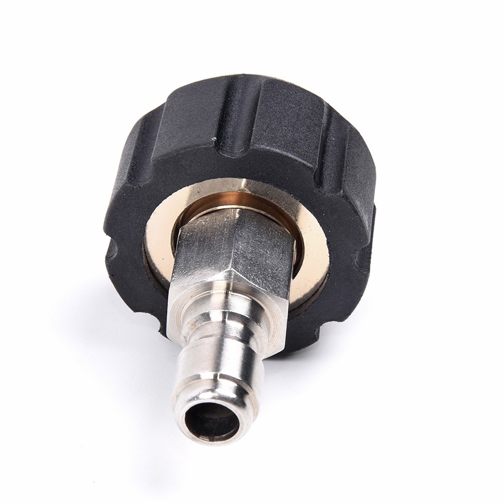 Pressure Washer Quick Connect M22/14 To 1/4 Male Pipe Accessory
