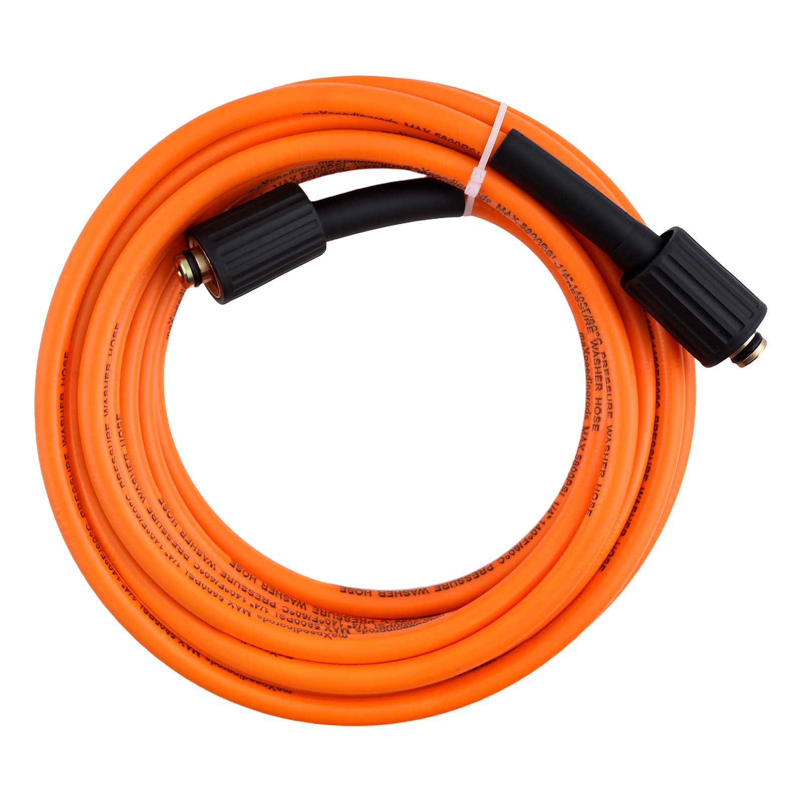25 FT x 1/4″ 5800 MAX PSI High Pressure Washer Replacement Hose Extension Hose