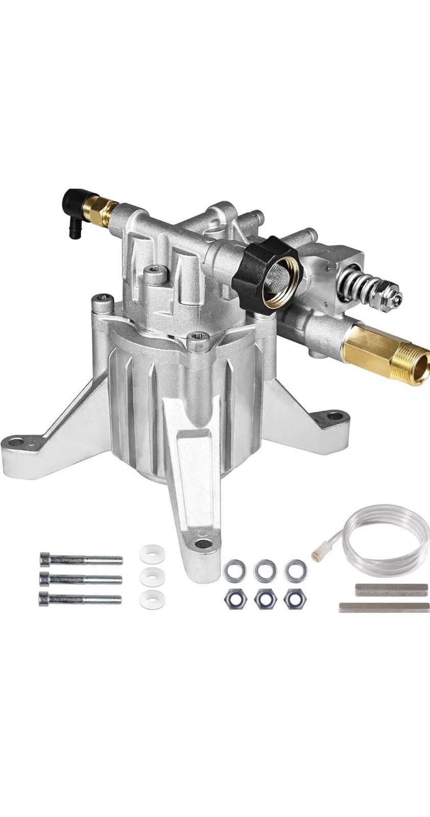 YAMATIC 7/8″ Shaft Vertical Pressure Washer Pump Rear Inlet/Outlet 3000 PSI