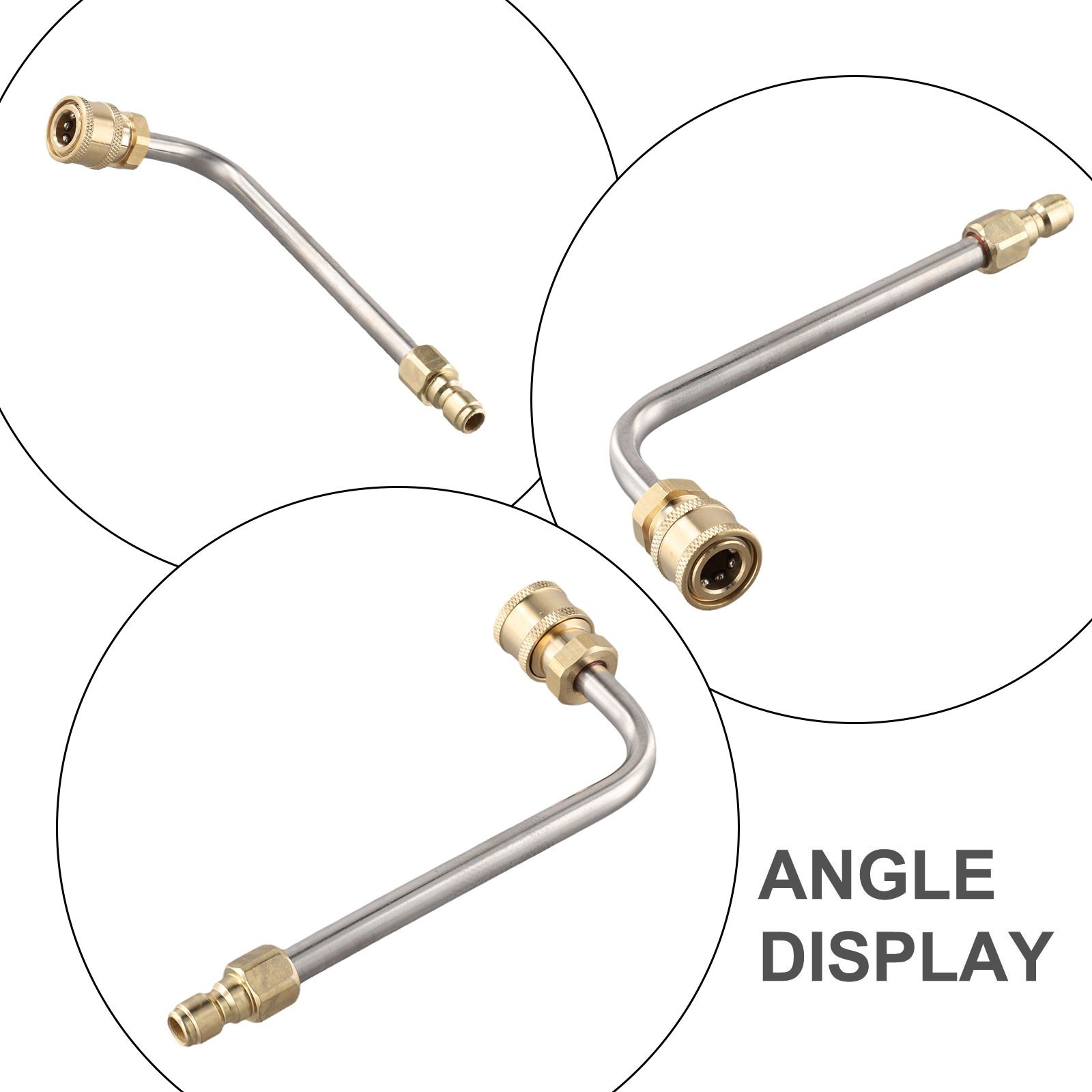 Pressure Washers Extension Wands 1/4″ 4000PSI 90 / 120 Degrees Quick Connect
