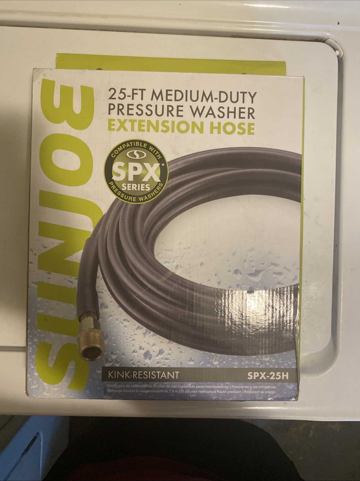 SPX-25H Sun Joe 25-FT Medium Duty Pressure Washer EXTENSION HOSE for SPX Series