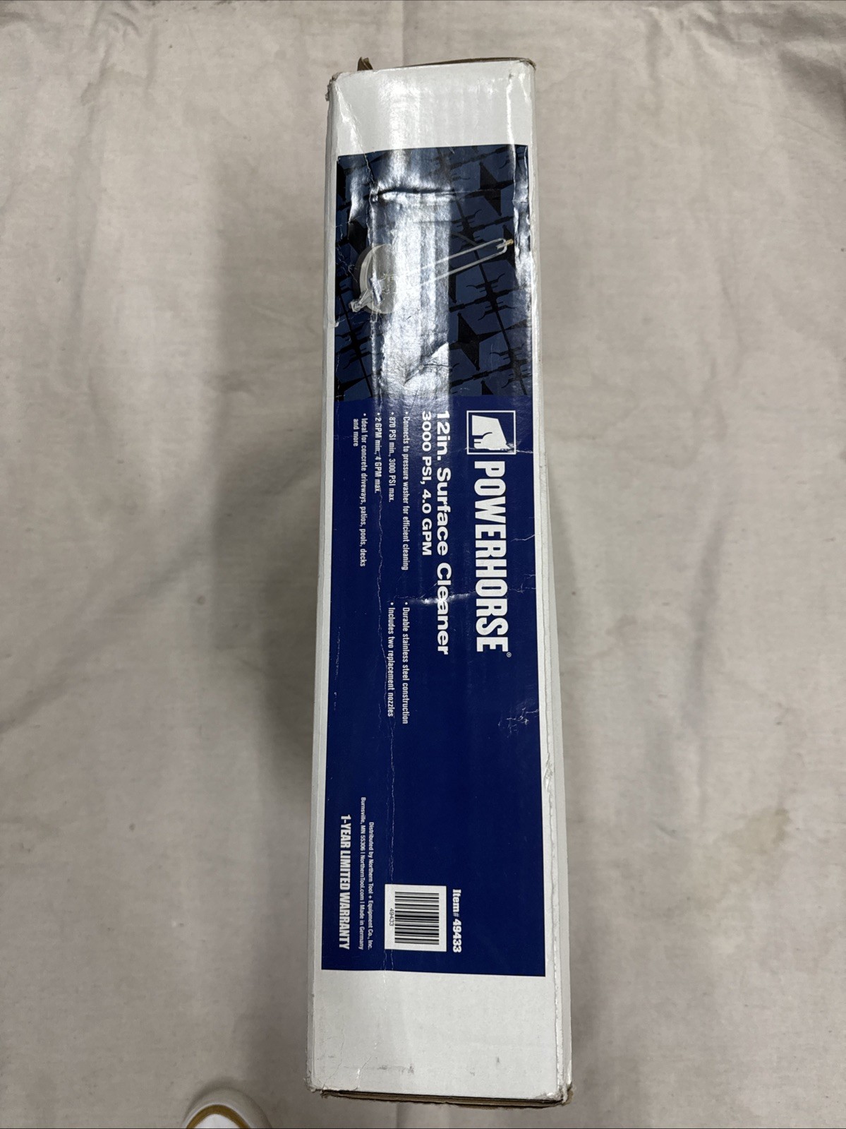 Powerhorse 12in. Surface Cleaner 3000PSI Power Washer NEW IN BOX!!!