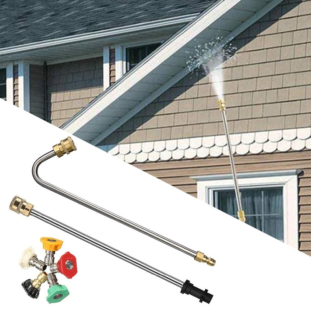 Extension Wand Gardening Home U Pressure Washer Angled Easy To Install