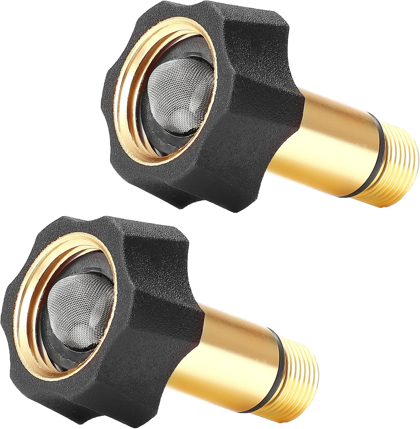 Pressure Washer Pump Parts Water Inlet Fitting, 3/4″ Female to 3/8″ Male Pressur