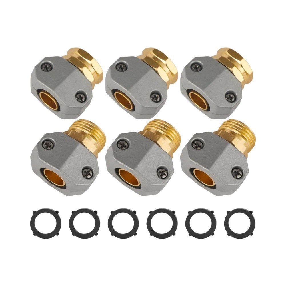 Zinc Aluminum Male Female Hose Coupling for Easy Garden Hose Maintenance