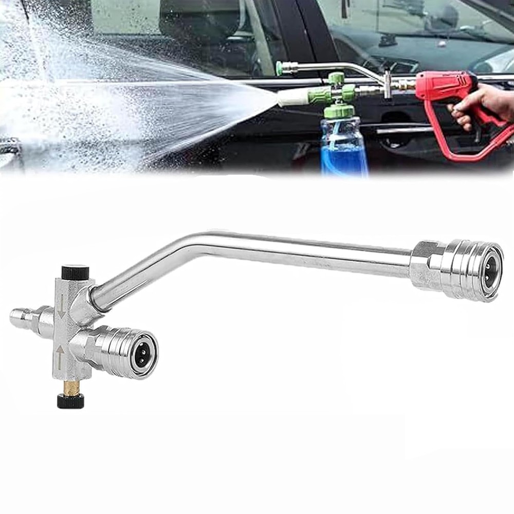 New Pressure Washer Gun Car Wash Soap Lance Cannon Spray Bottle Snow Foam Kit
