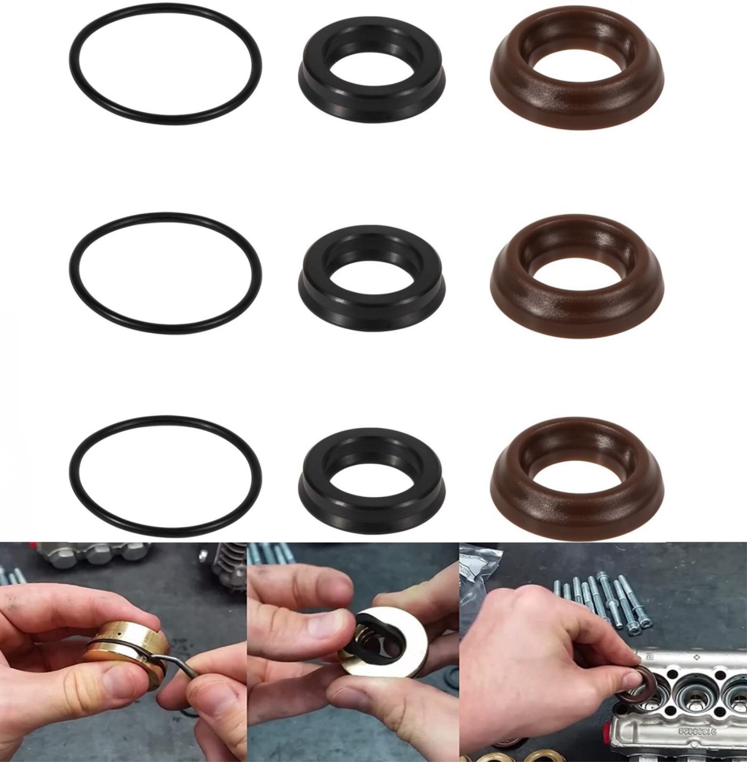AR1857 18mm XR Seal Repair Kit for Annovi Reverberi Pump RK RKA RKV XRC XRA
