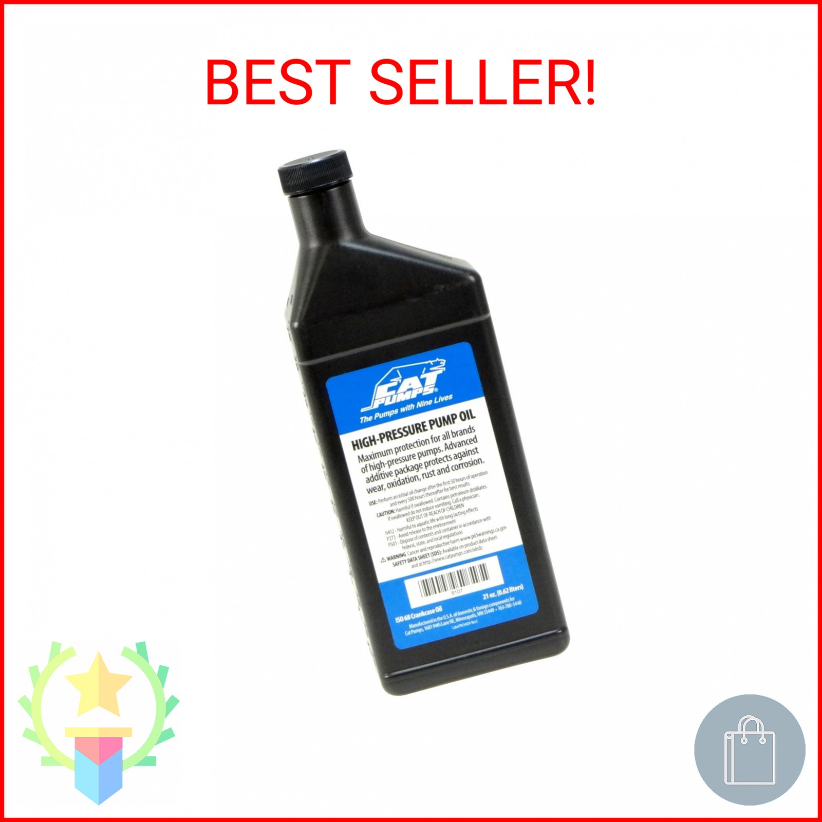 HydroMist Pump Oil, Lubricating Oil for Regular Maintenance of All HydroMist Pum