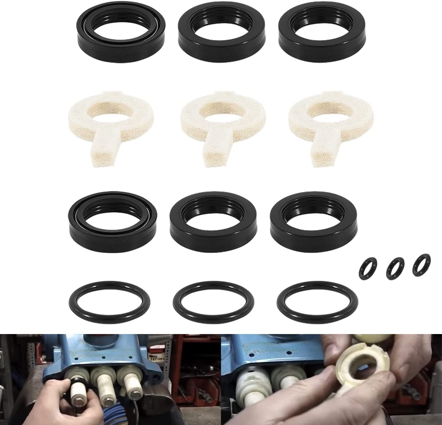 30623 Seal Kit for Cat Pump Models 30 31 34 35 310 310S 310W