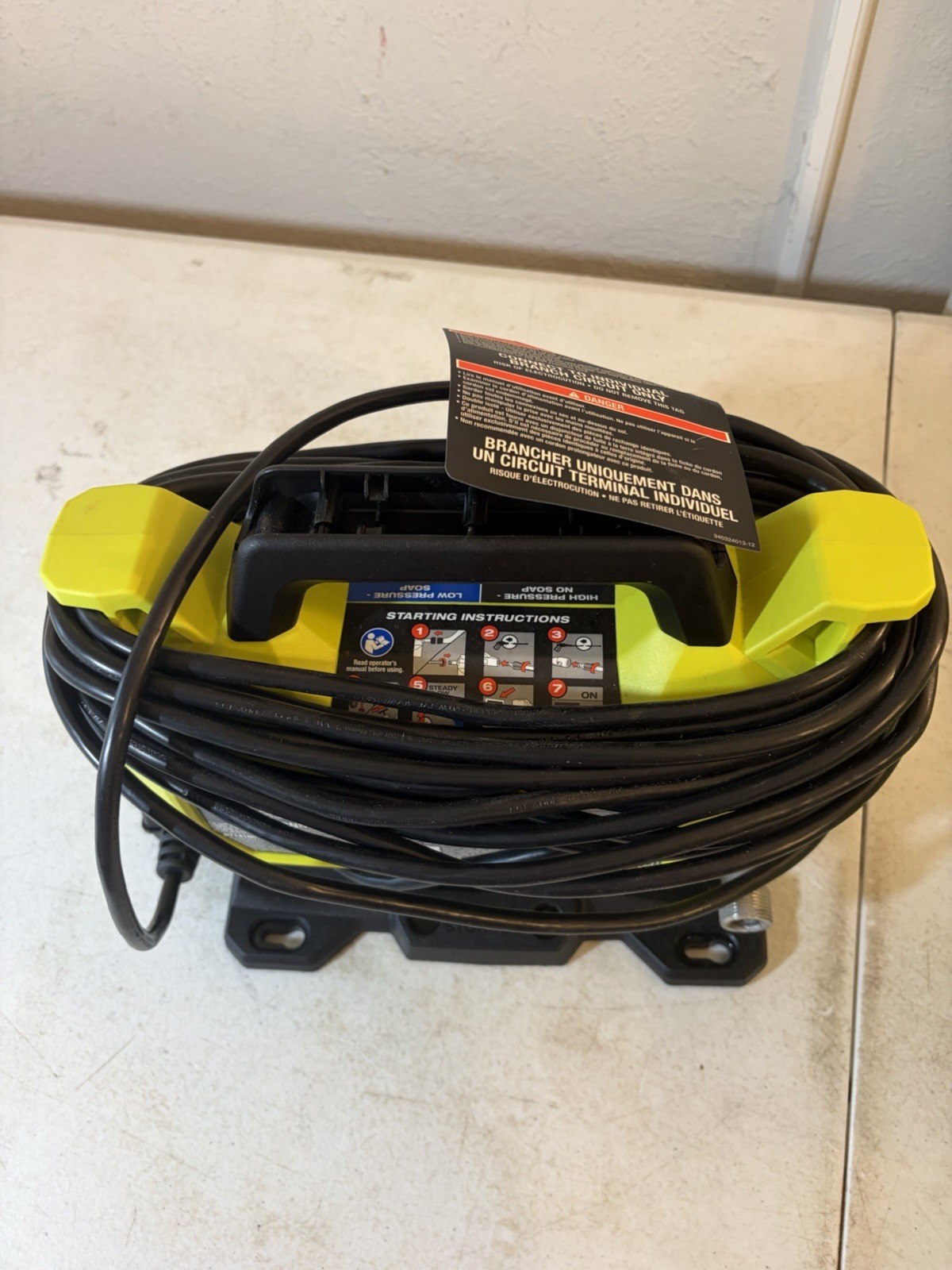RYOBI 1800PSI 1.2 GPM Cold Water Corded Pressure Washer TOOL ONLY RY141803