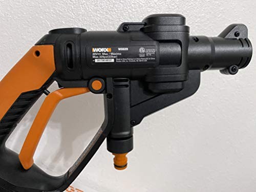 POSITEC WG625 20V HYDROSHOT POWER CLEANER – Orange – Scratch & Dent