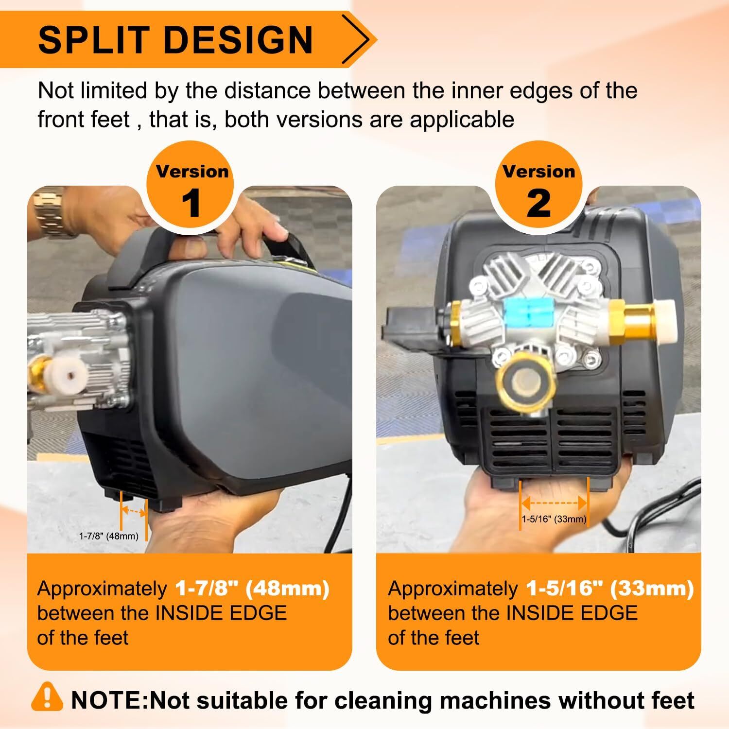 Foot Clamp/Anti-Vibration Bracket for Active 2.0 Electric Pressure Washer