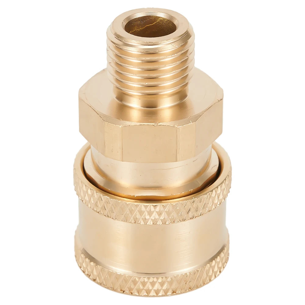 1Pc 1/4 Inch Male Fitting Quick Release Adapter Pressure Washer Connector Coupli