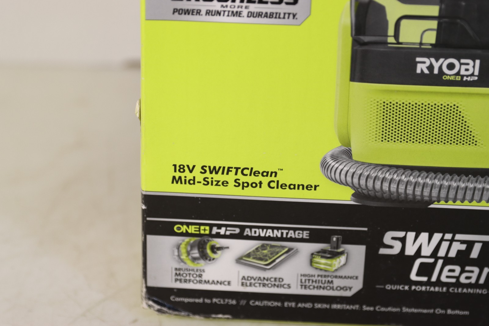 Very Used RYOBI 18V SWIFTClean Mid-Size Spot Cleaner Tool Only (MPBLHV704B)