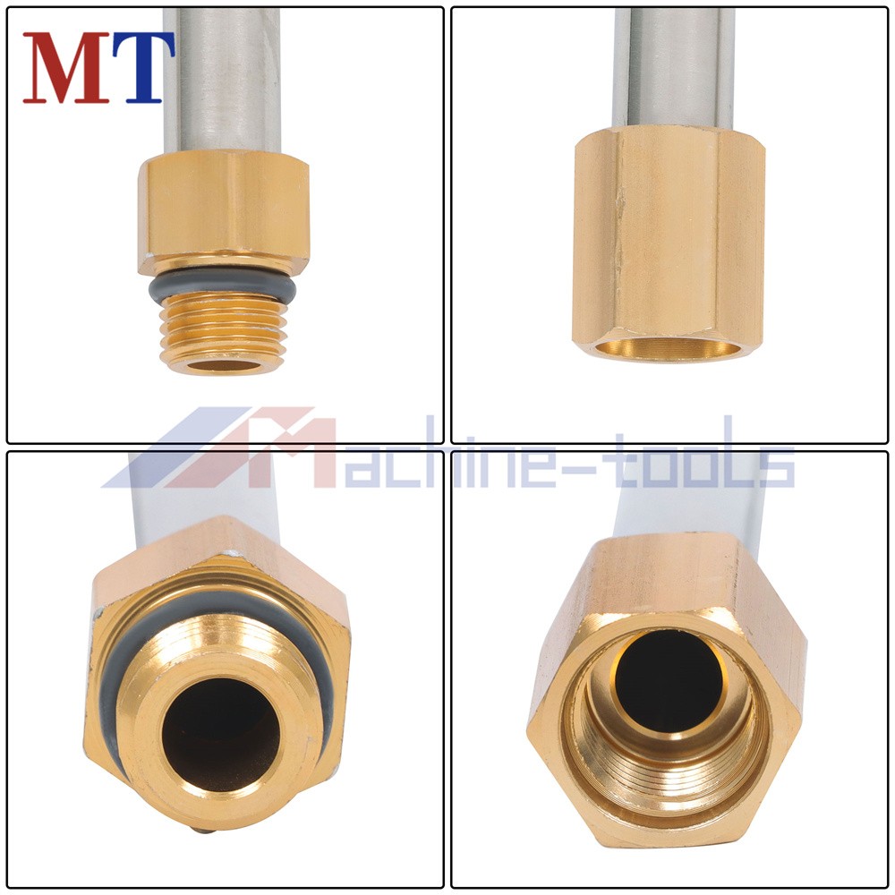 High Pressure Washer Gun Extension Wand Lance Gutter Cleaner Nozzles Kit 4000PSI