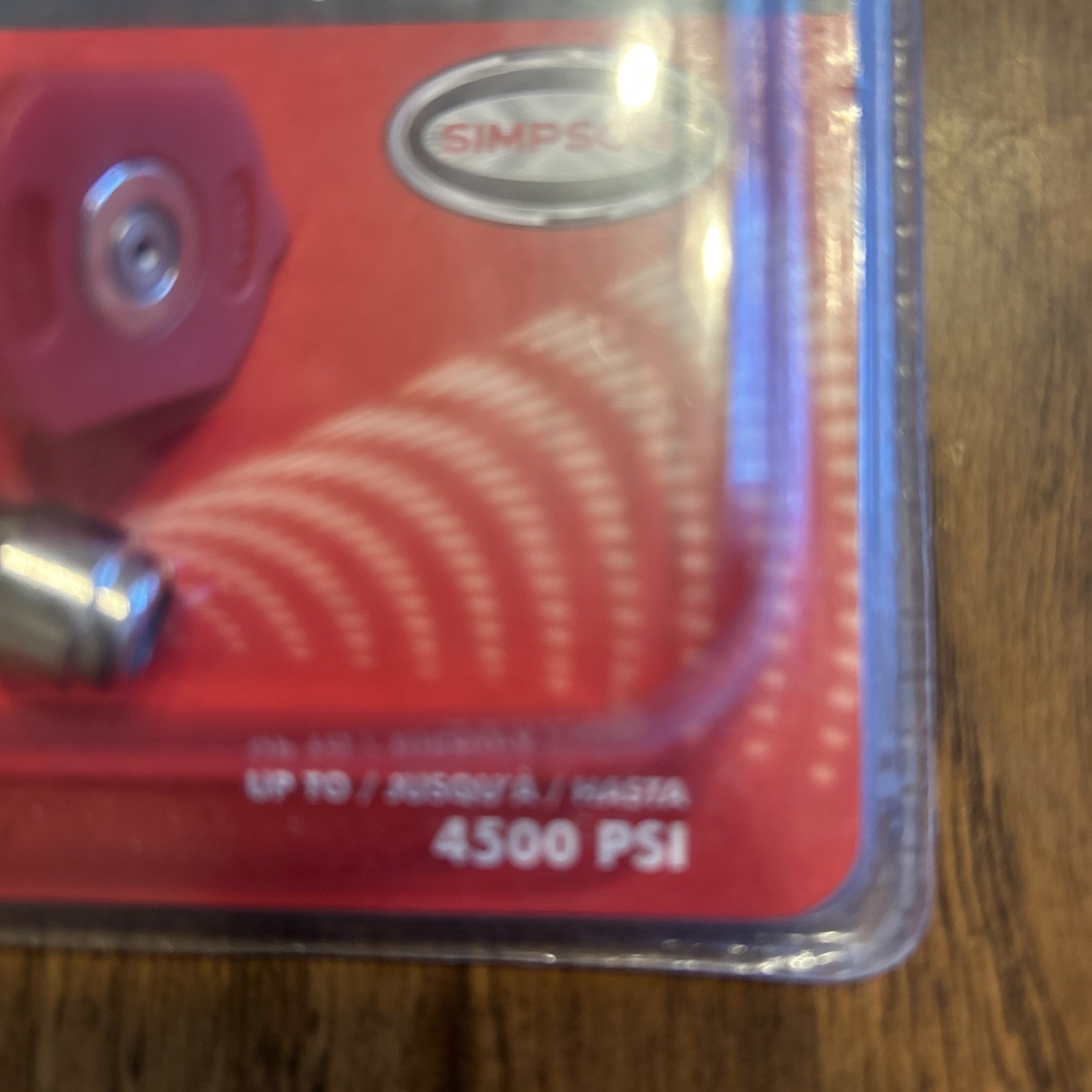 Simpson 4500 PSI Pressure Washer Nozzle Tips Universal Quick Connect Set