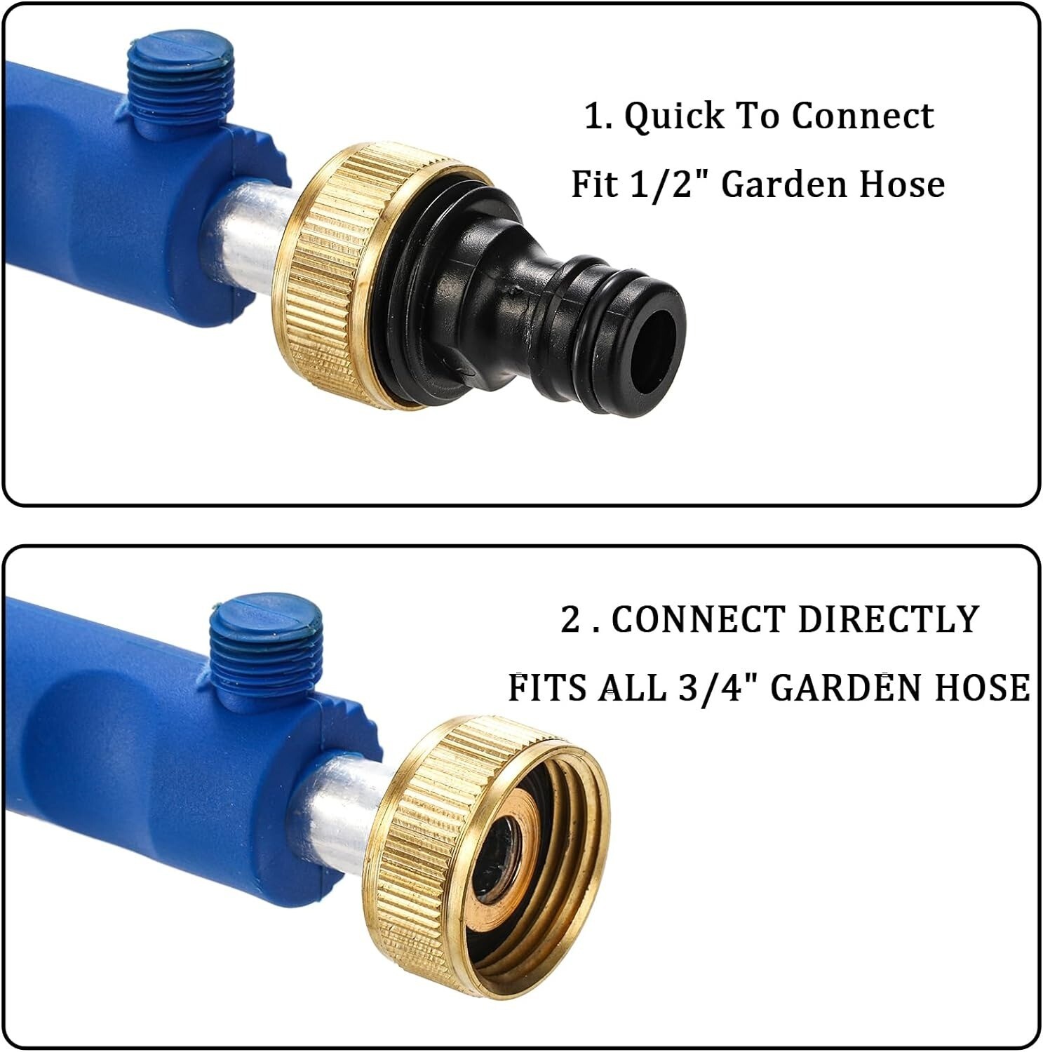 Hydro Jet High Presure Power Washer Wand Jet Nozzle Washer for Garden Hose Water