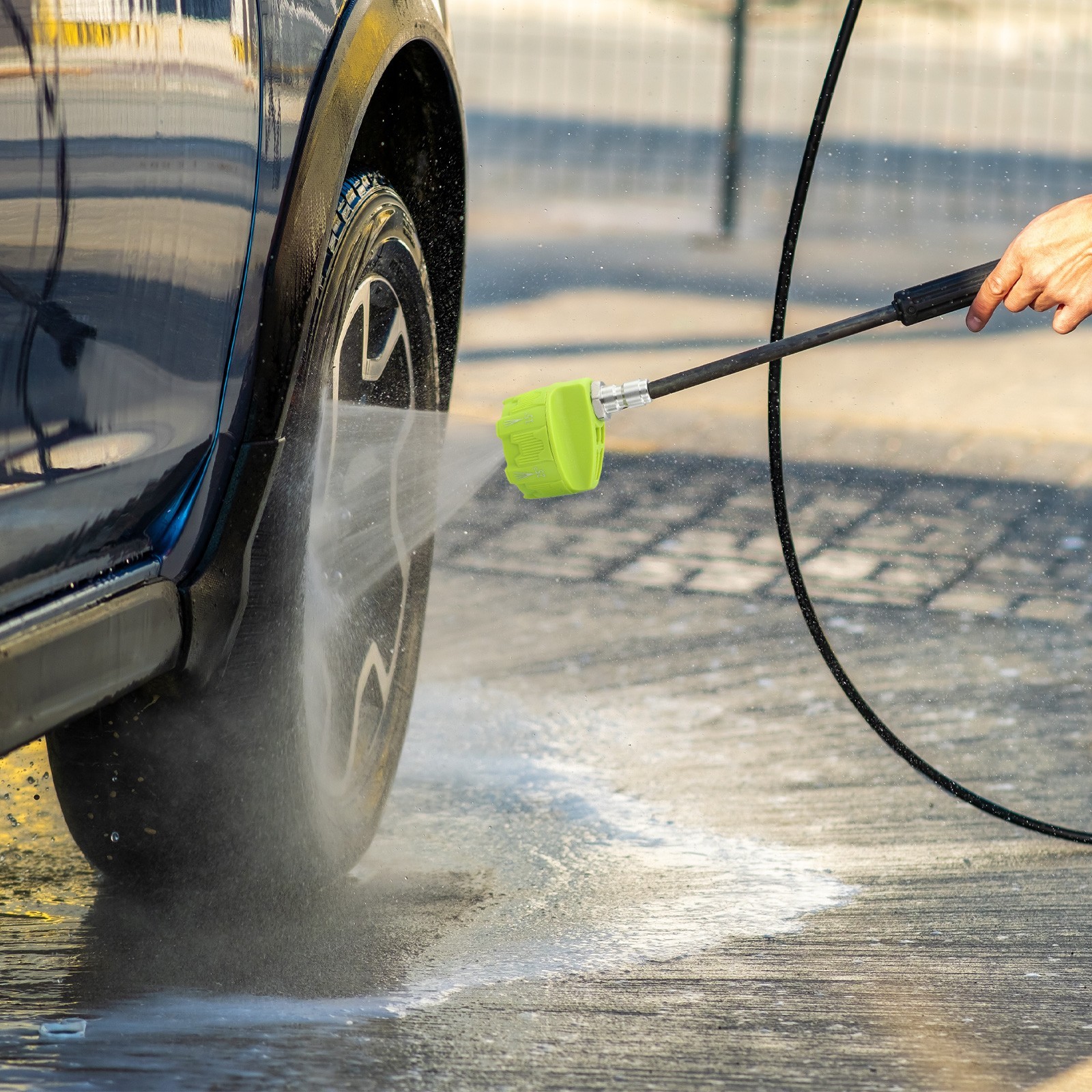 Innovative Design The Quick Connect Feature of a Portable Washing Tool