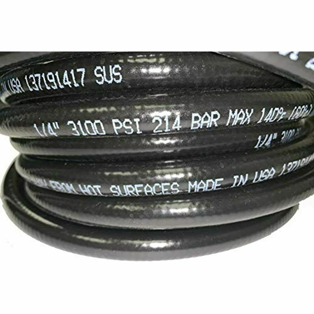 3100 PSI Pressure Washer Hose 1/4″ X 25 Ft Briggs Stratton Craftsman 375 Generac