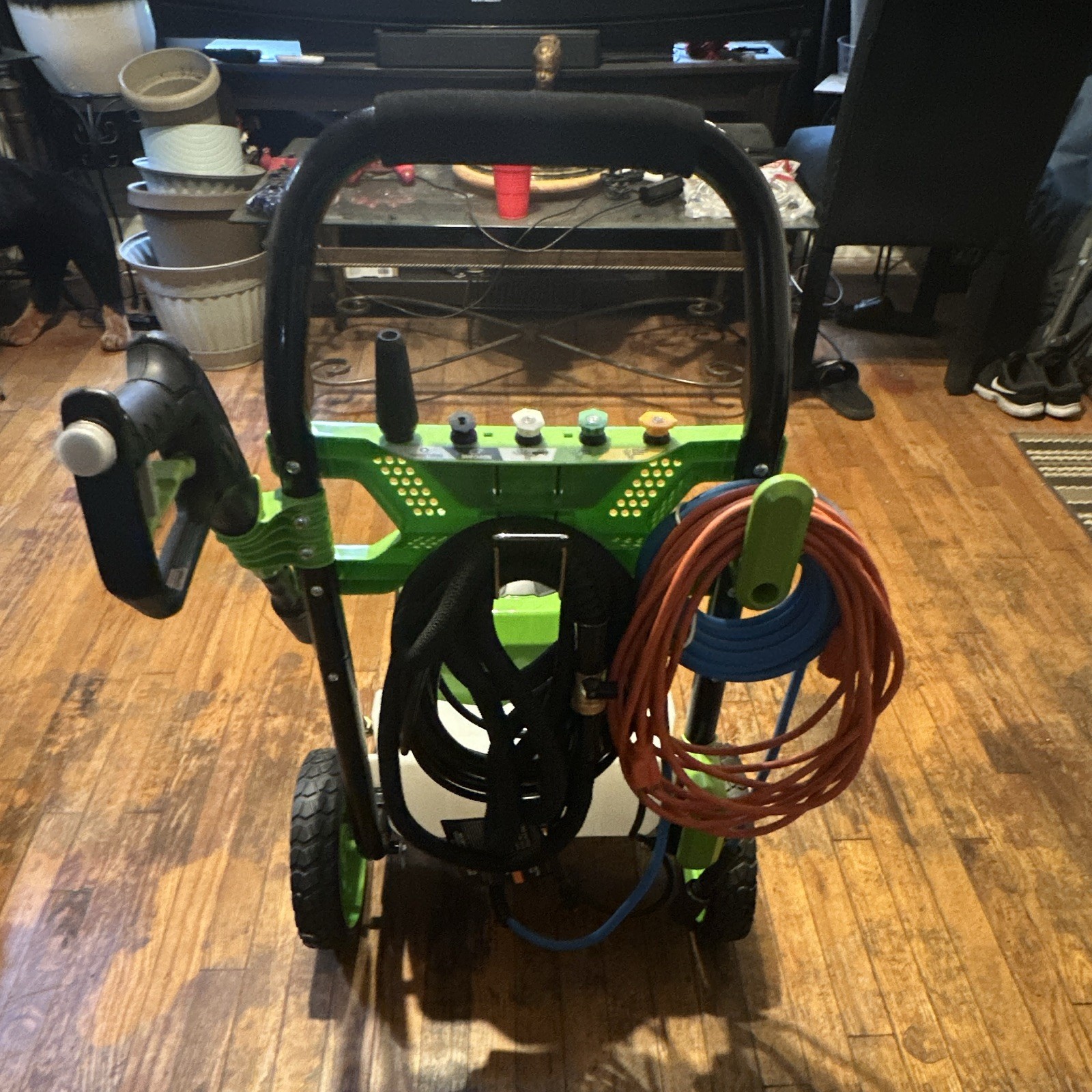 Greenworks Pro 2300 PSI Corded Electric Cold Water Pressure Washer w/ Hose