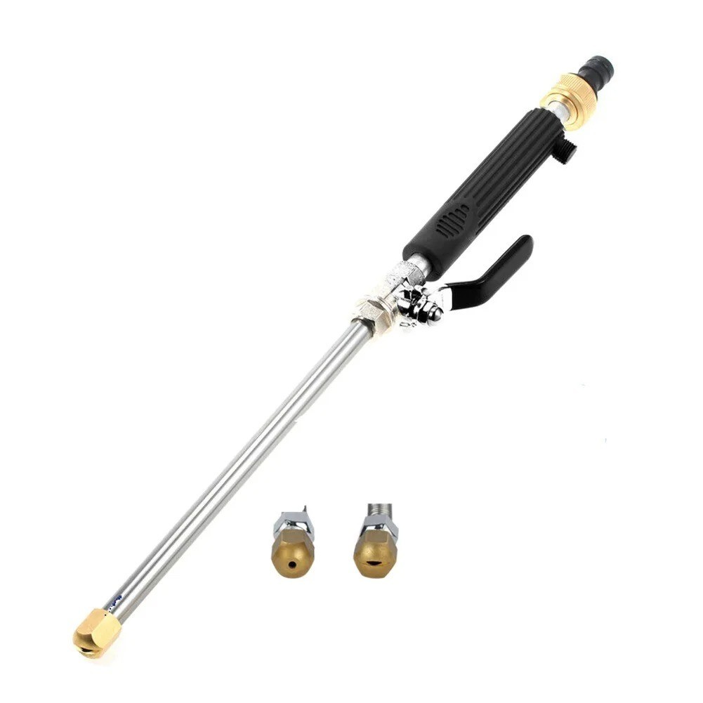 Car High Pressure Water Spray Gun 46CM Jet Washer Nozzle Wand Garden Cleaning