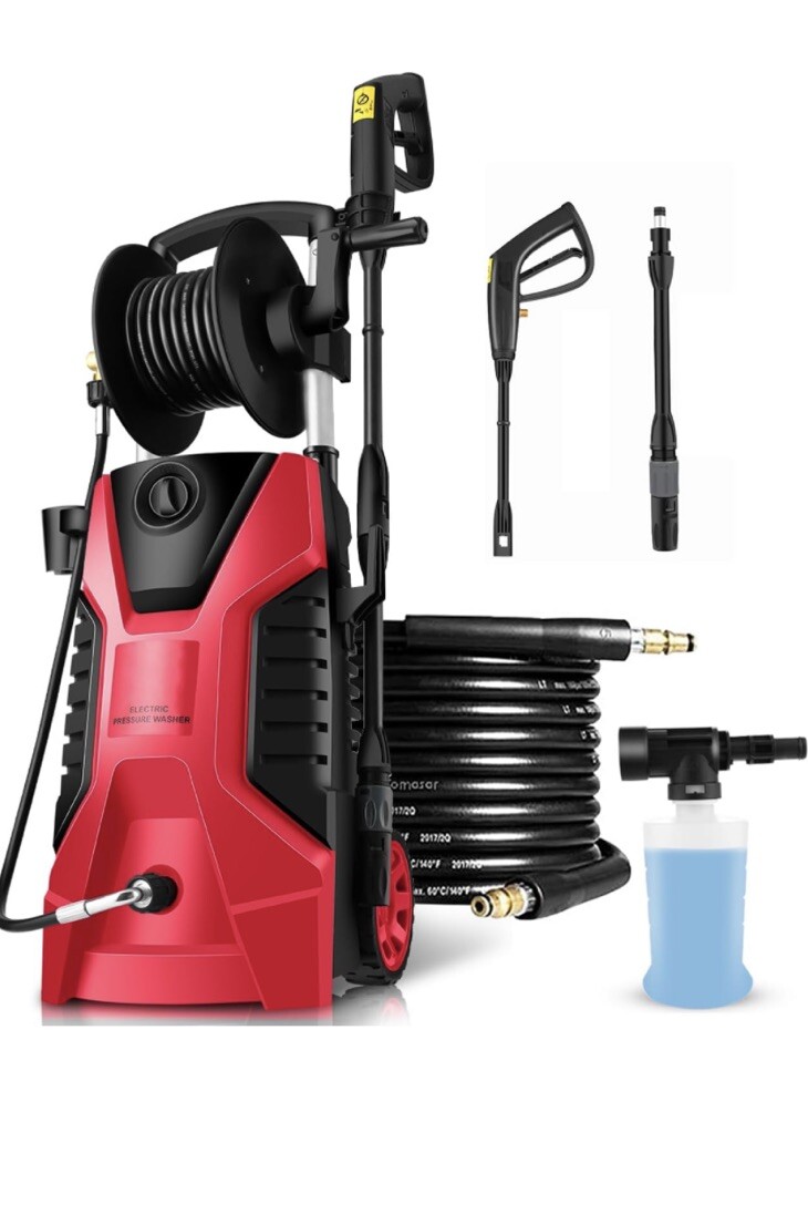 All Power Electric Pressure Washer 2000-PSI 2.2 GPM Cold Water Corded w/ Hose