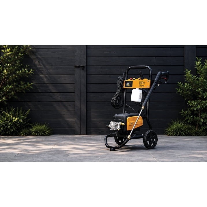 CAT 2200PSI Electric Pressure Washer W/ Turbo Nozzle, 13-Amp