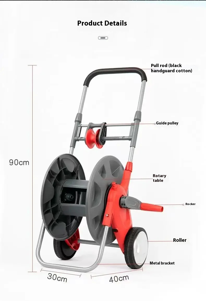 High-pressure Water Gun Car Wash Household 4 Minutes Soft Water Hose