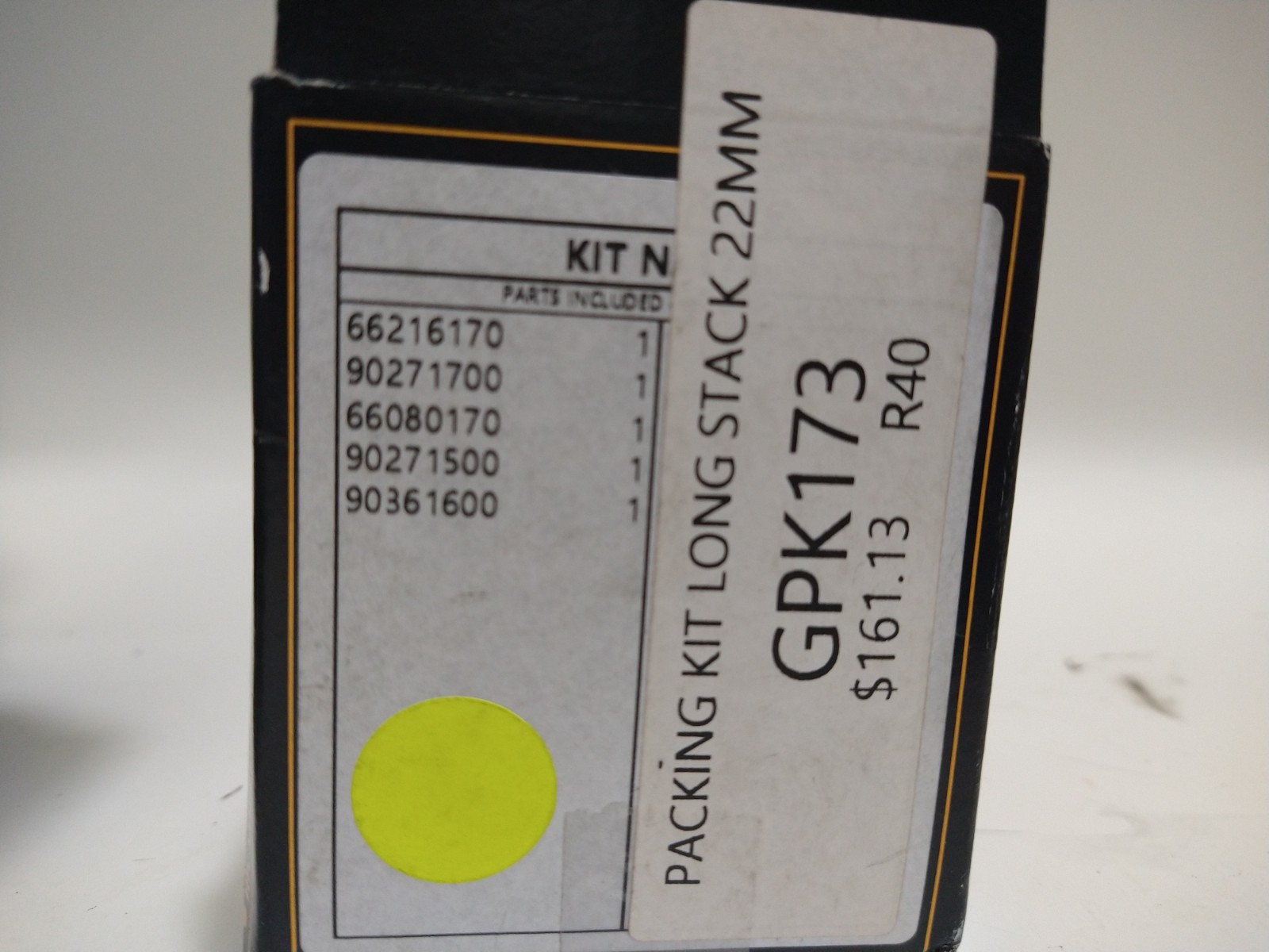 General Pump Kit 173, Long Packing Assembly, 22mm New Original Parts