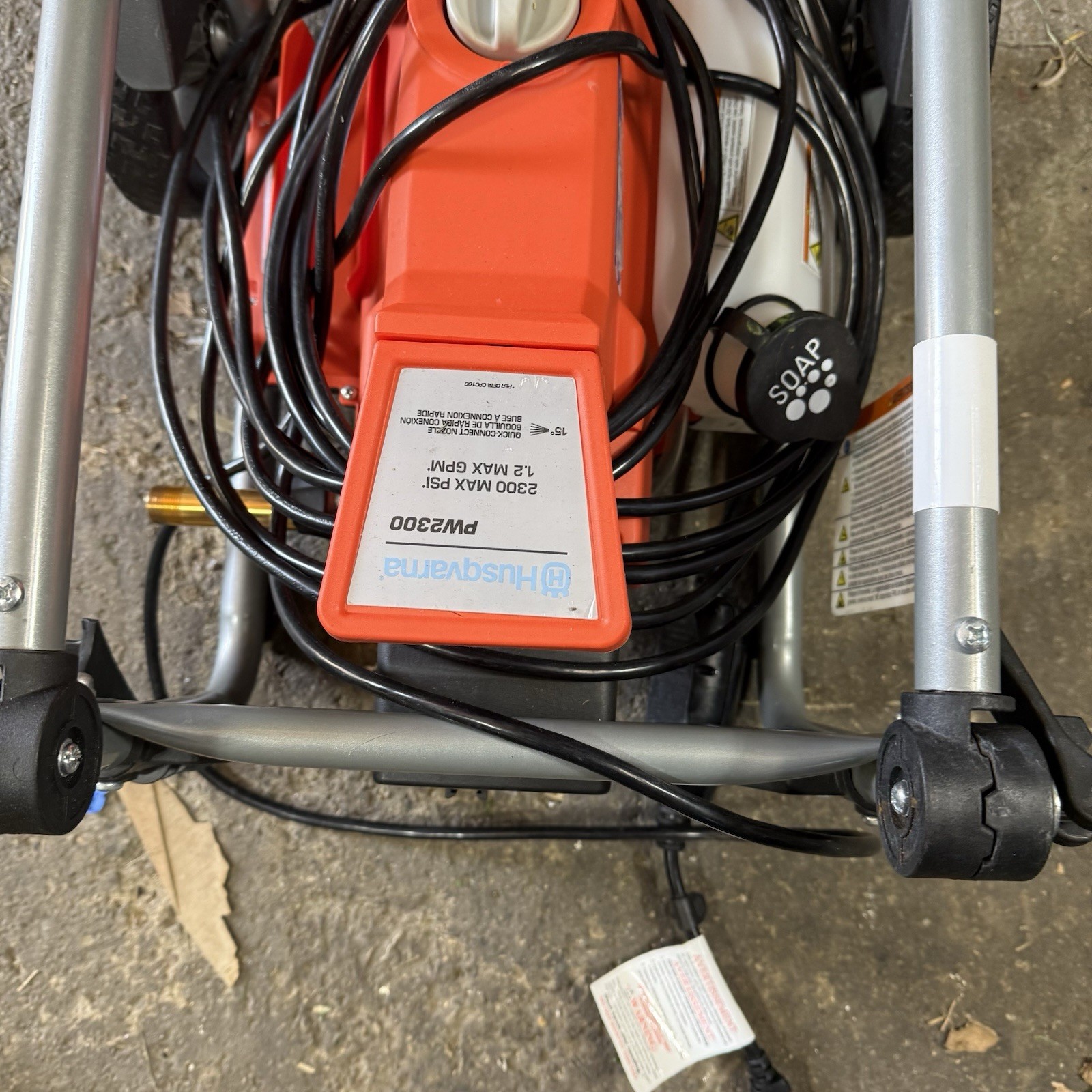 Husqvarna 2000 PSI Electric Pressure Washer – 020802