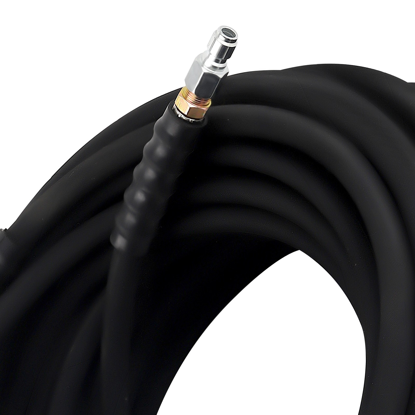 3/8″ x 6000psi 100ft HighTem Water Pressure Washer Hose Leak-Proof Quick Connect