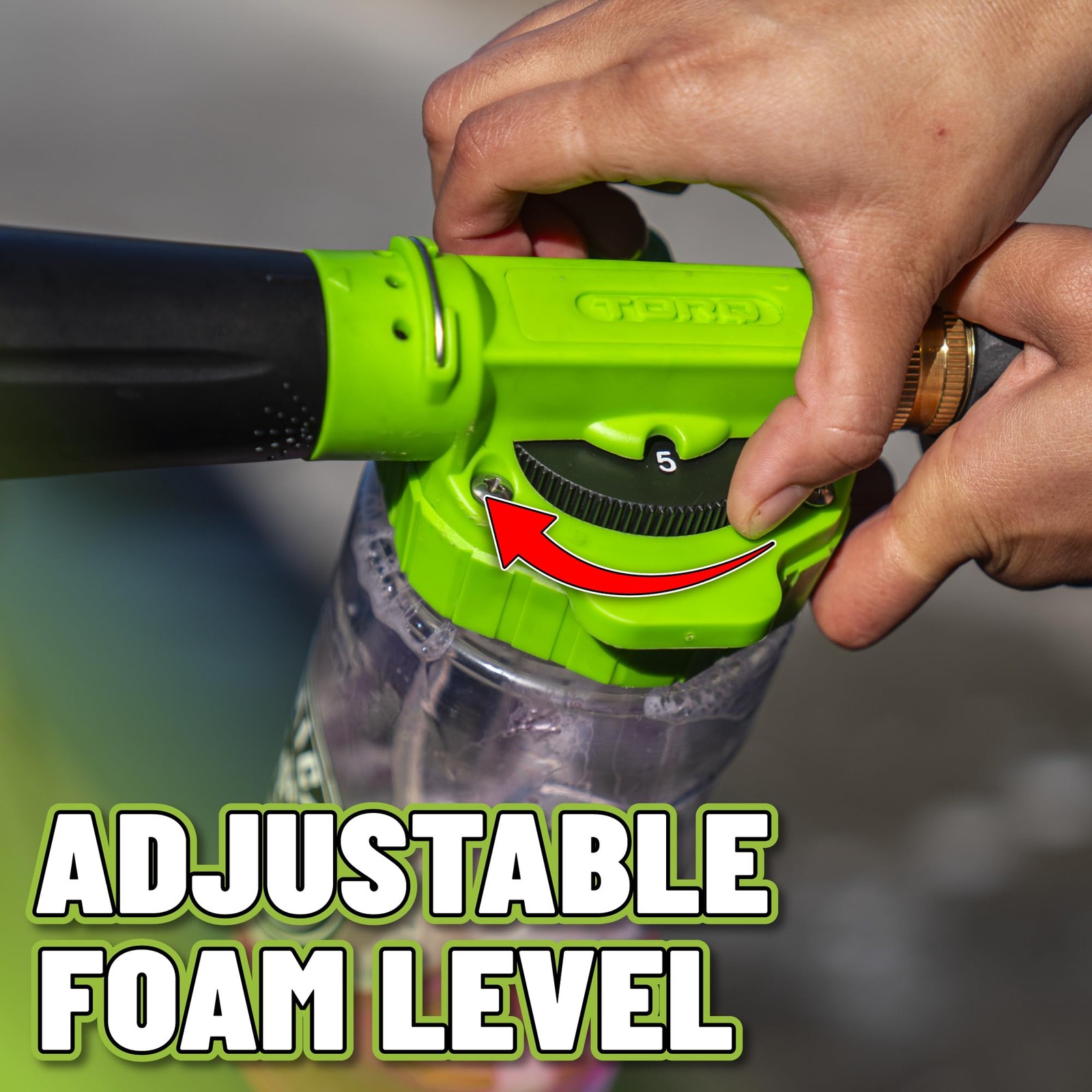 Chemical Guys TORQ Foam Blaster 6 – Cannon Garden Hose FOAM BLASTER ONLY