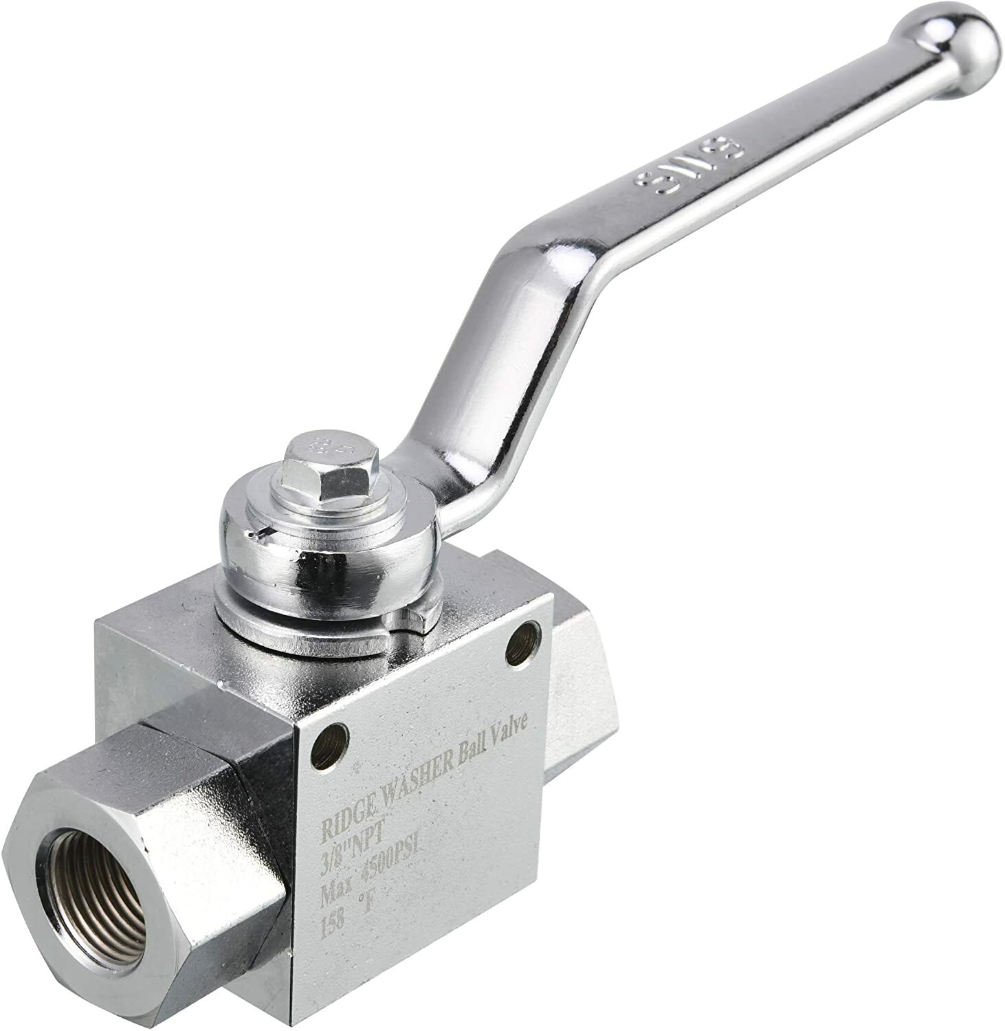 3/8″ Ball Valve Comet General AR Pressure Washer Ball Valve 4500 psi w/ Fittings