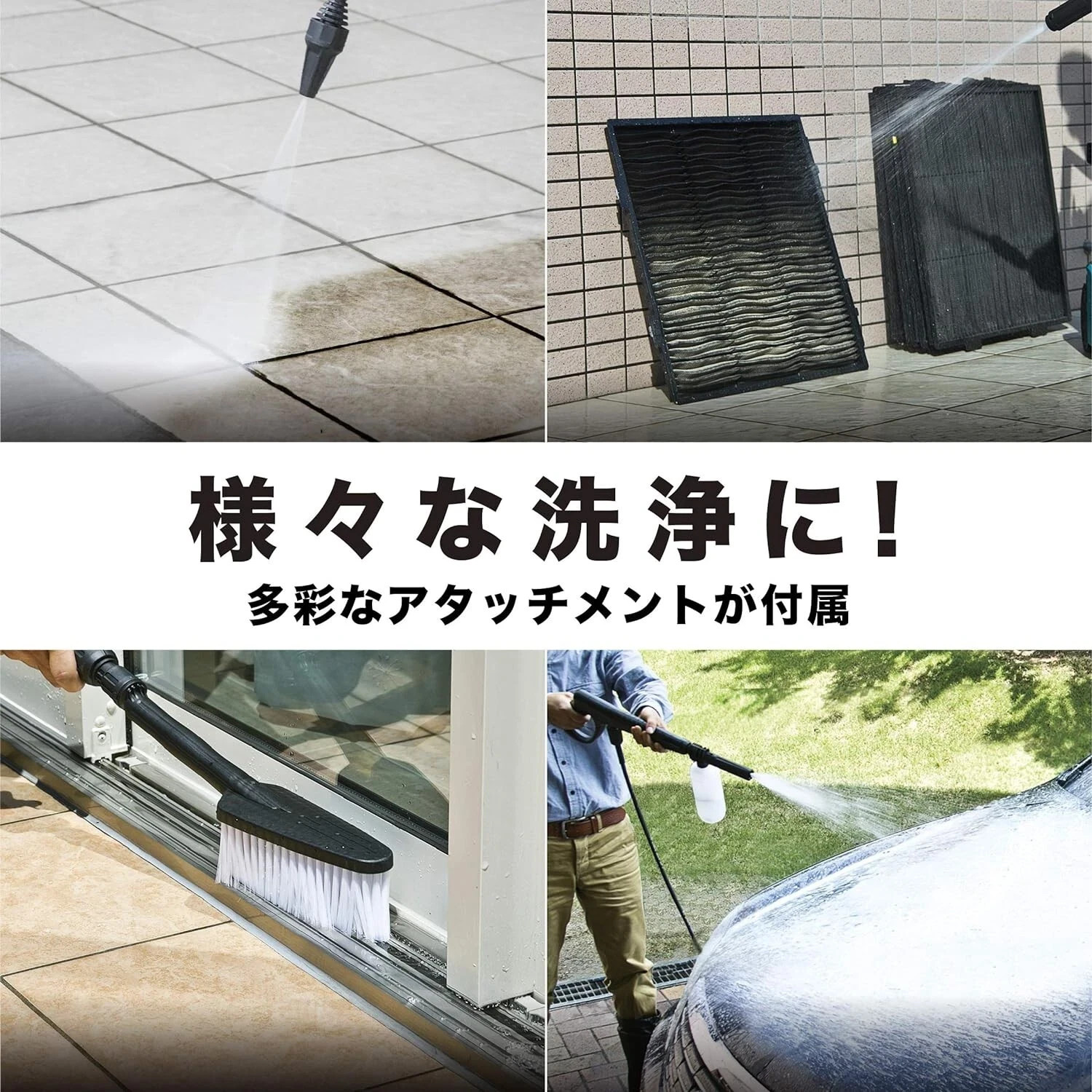 Makita MHW080DZK Rechargeable High Pressure Washer Tool + Case