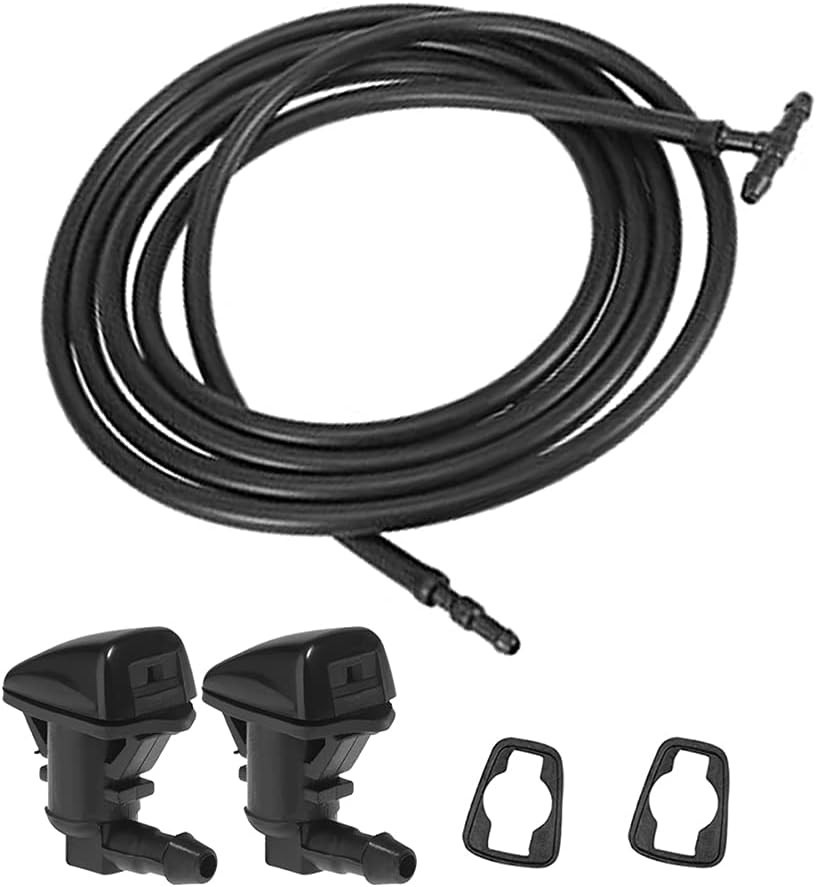 7Pcs Front Windshield Washer Nozzles Kit, Replacement for F250 F350 F450 F55 Sup