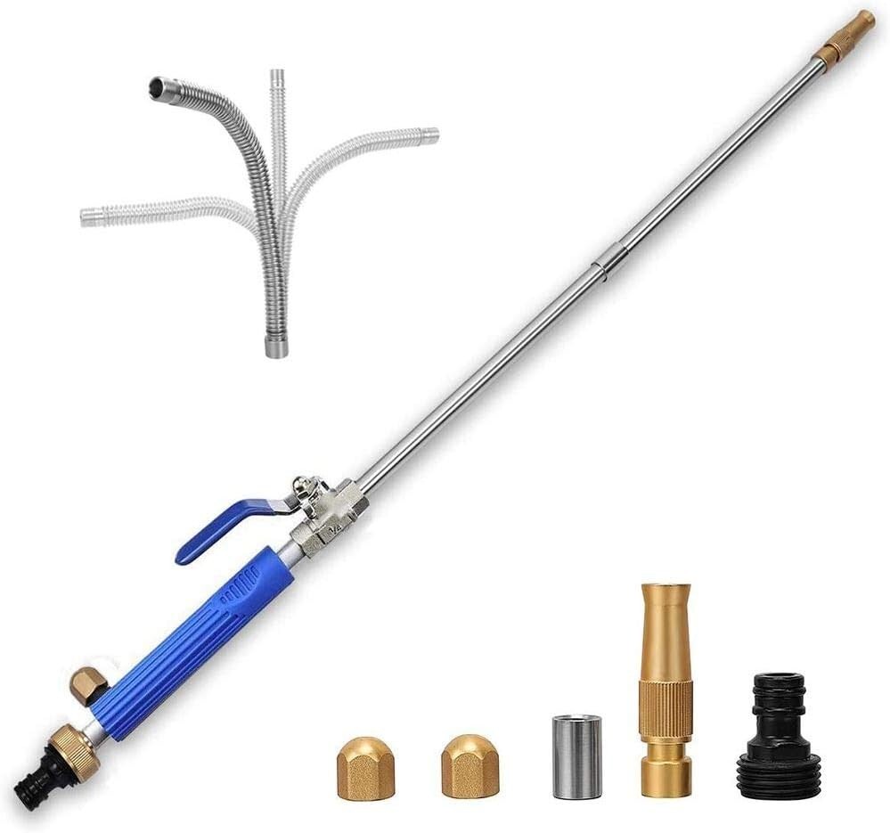 Versatile High Pressure Cleaning Wand – 39-Inch with Adjustable Sprayer Nozzles