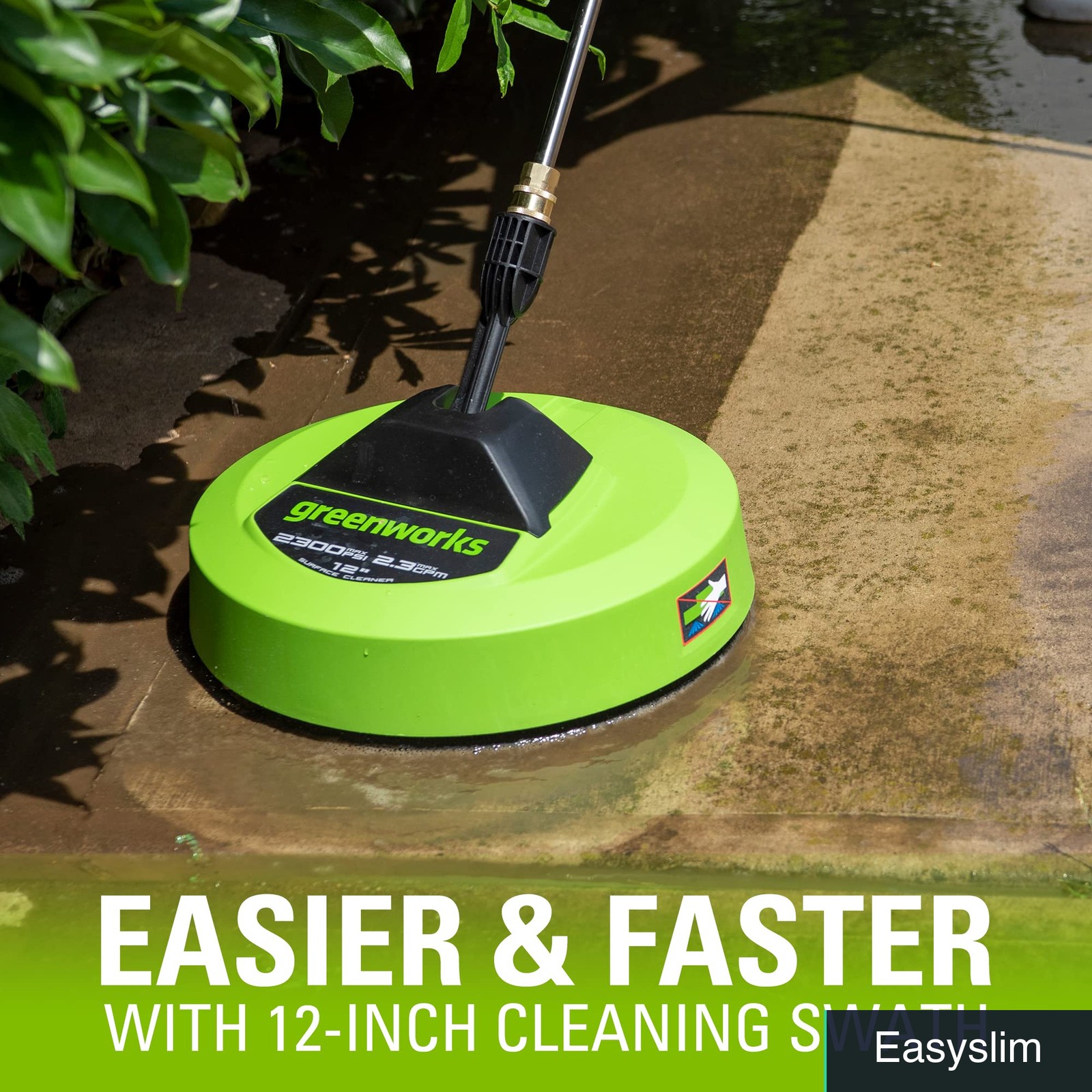 12 Inch Surface Cleaner Attachment Pressure Washer Quick Connect 1/4