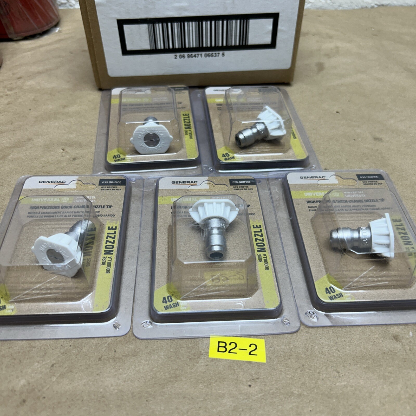(5) Generac Genuine OEM Replacement Spray Tips 6637 Fast Shipping! + Warranty