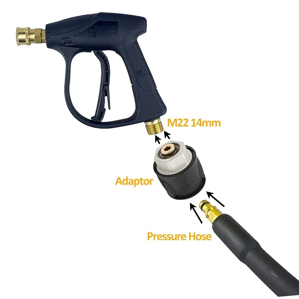 Pressure Washer Hose Connector Outlet Adapter M22 for Karcher Bosch Nilfisk New