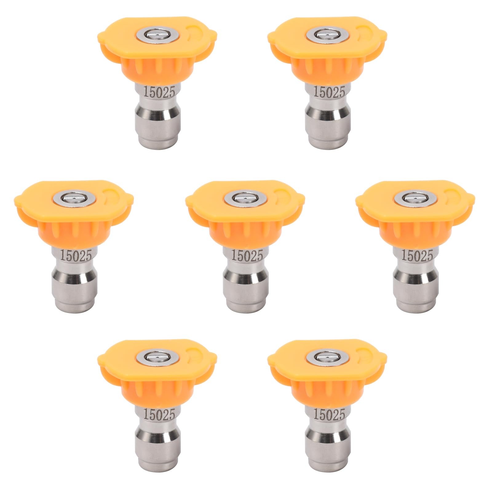 VIPRUSH Pressure Washer Tips, 7 Pack Power 7-Pack Yellow, 2.5 GPM, Yellow