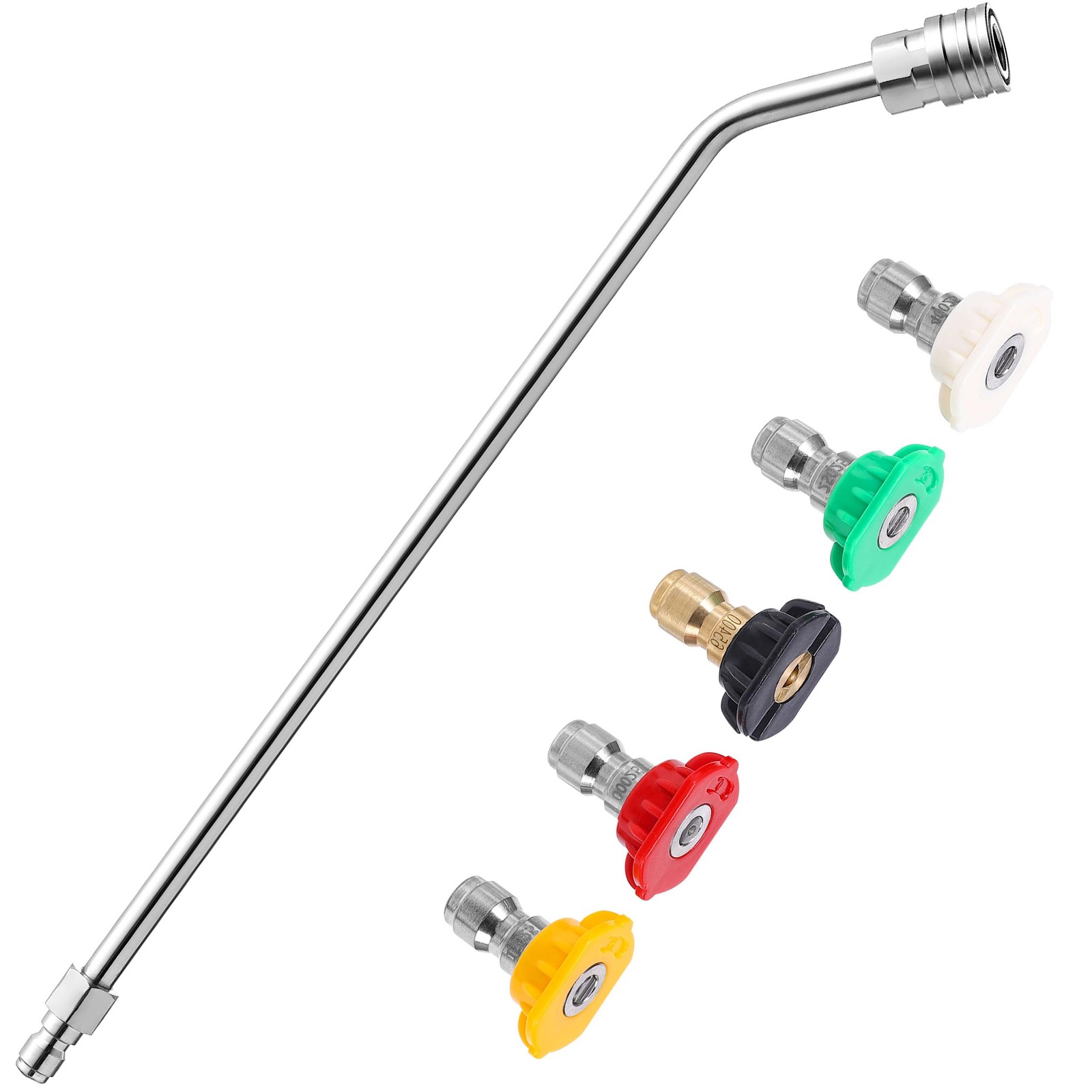 15 Inch Gutter Cleaner Attachment 45 Degree Extension Wand for Pressure Washer