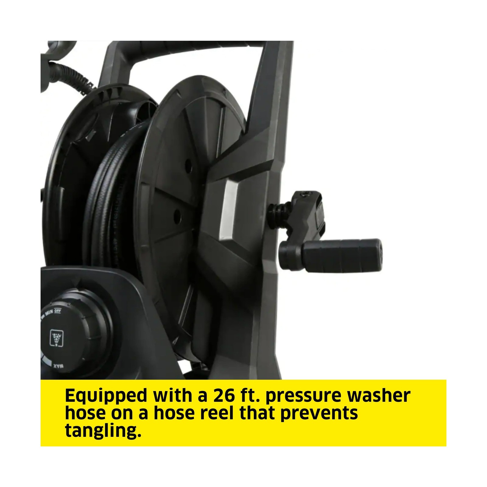 Kärcher K5 Premium, 1.4 GPM Pressure Washer with Hose Reel, Vario Power & D