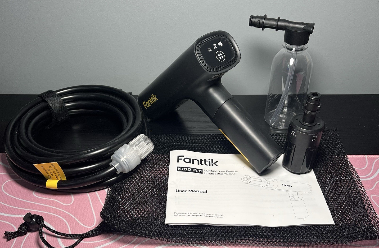 Fanttik K100 Flip Portable Cordless Sprayer Foldable Pressure Washer