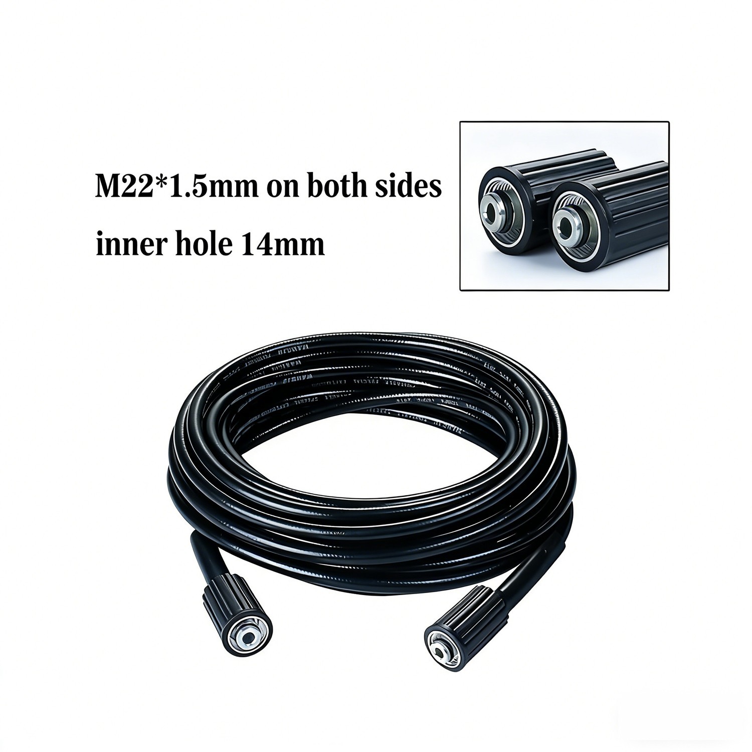 High Pressure Washer Hose M22-14mm 3200PSI / Car Washing Gun Foam Sprayer Cannon