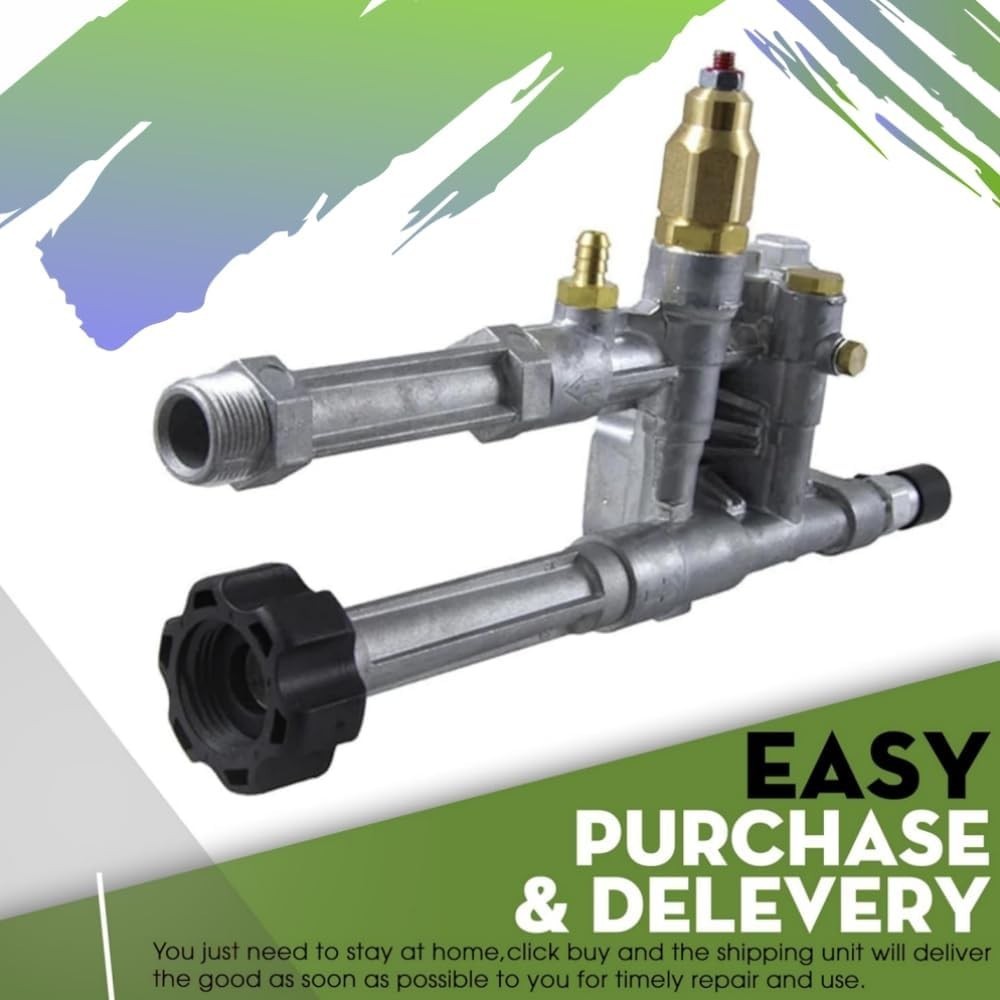 High-Pressure Washer Pump Head Assembly 2800 PSI Replacement Compatible Models