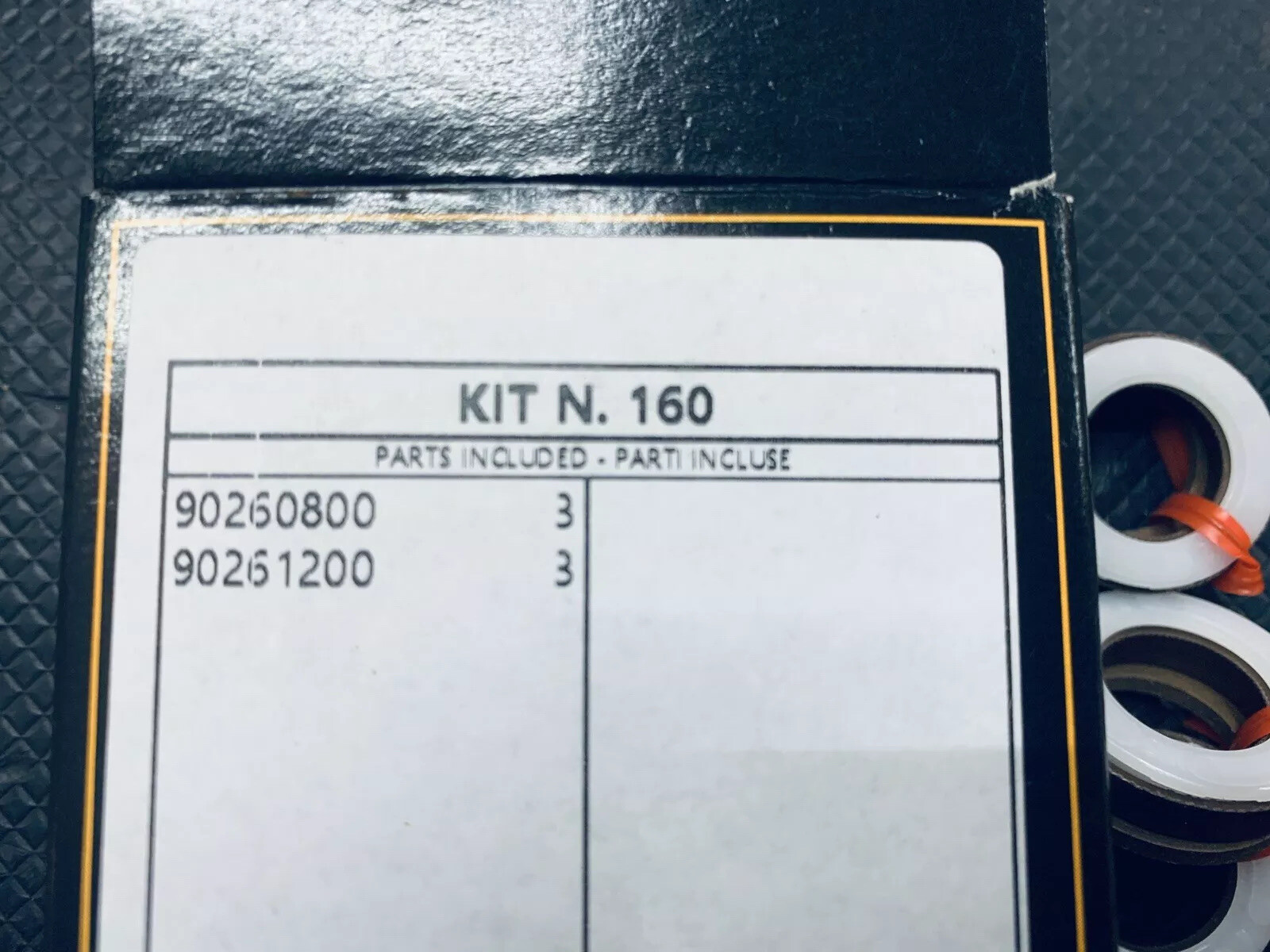 Interpump General Pump Kit 160 SEAL PACKING KIT 15mm, K160 TX EH EL UL UH Series