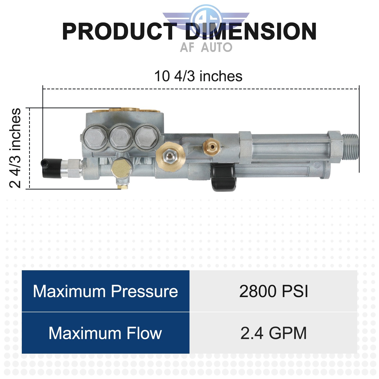 Complete Pump Head Fit For SRMW2.3G28 & SRMW2.4G28 Model Pumps Only