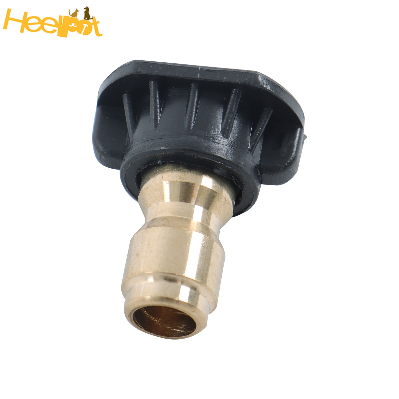 1/4 In Quick Connect W/ 5 Spray Nozzles Rotating Turbine Nozzle Set 3600 Psi