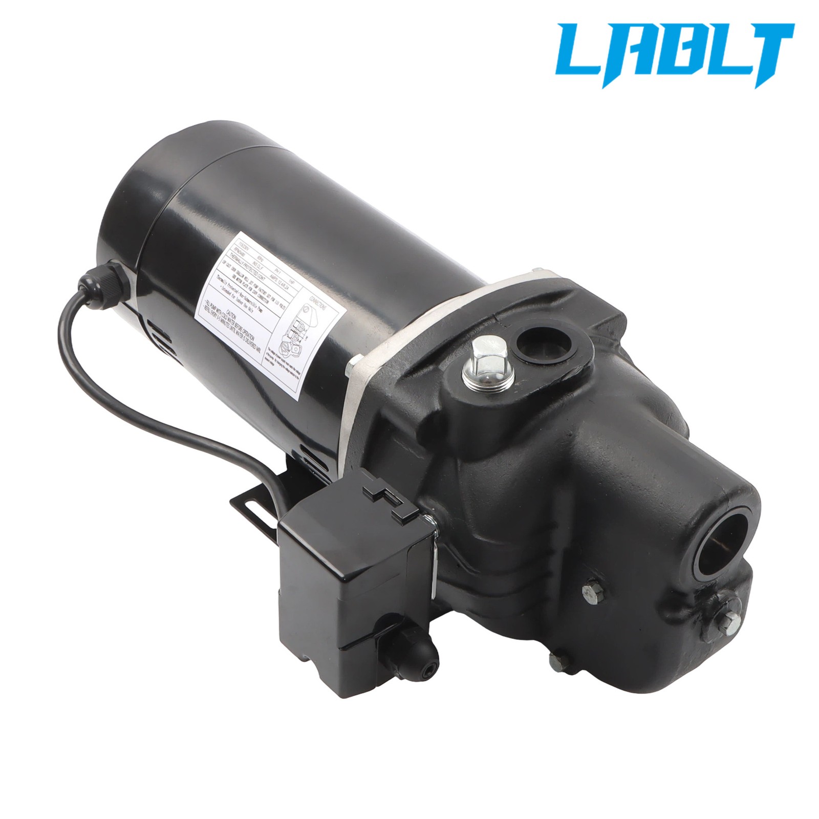 LABLT Heavy Duty Shallow Well Jet Pump SWS100 1 HP 510 GPH 1PH 115/230V 3480RPM