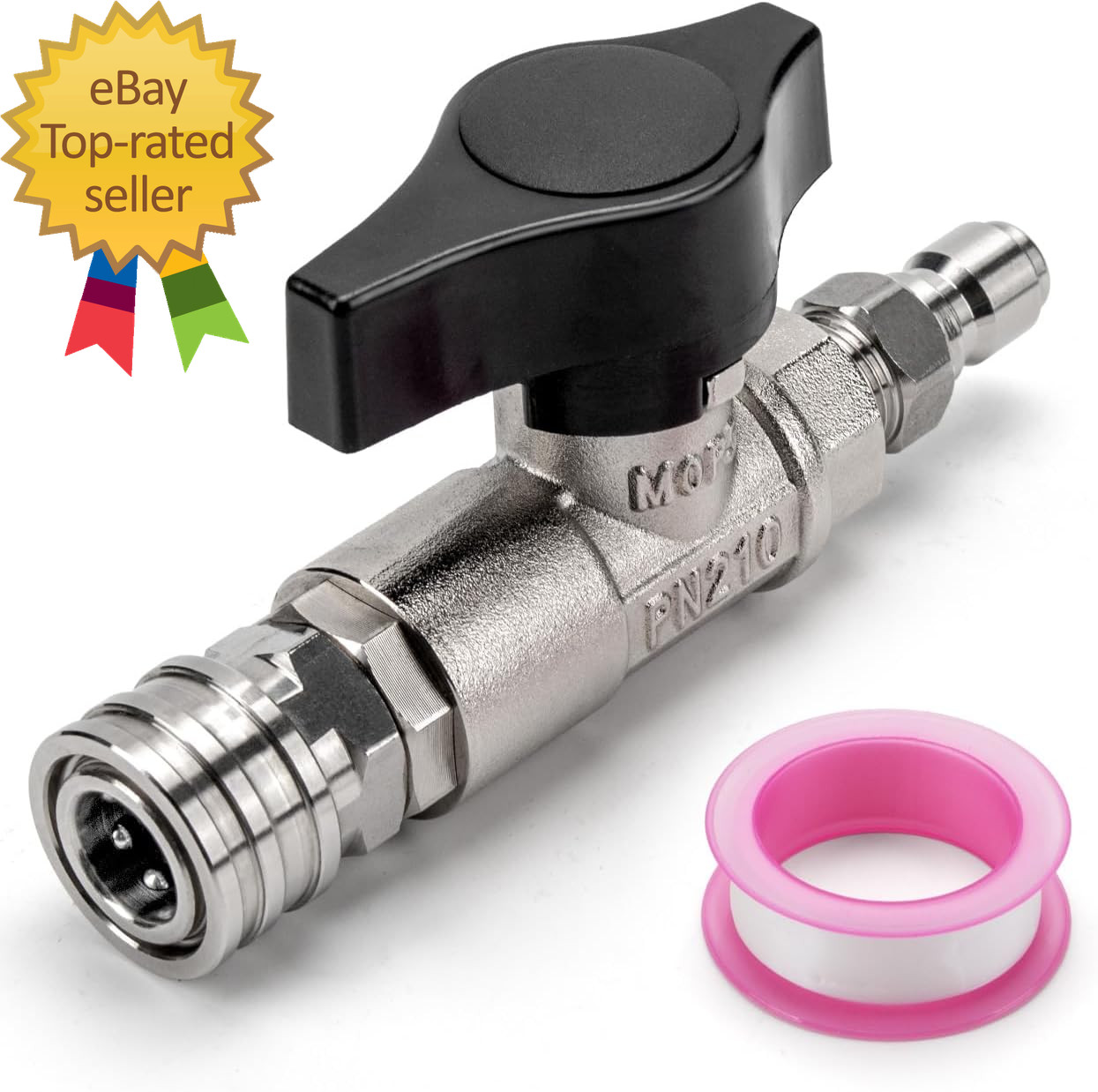 DN10 Ball Valve for Pressure Washer 3 8 Quick Connect Ball Valve for Pressure Po